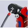Zelfinstellende krimptang 97 53 04 SB (rood/blauw, voor adereindhulzen)