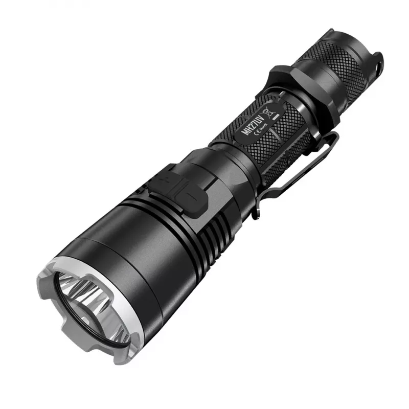 Nitecore MH27UV zwarte zaklamp LED