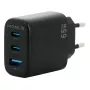 Universele oplader voor mobiele apparaten zwart AC Auto Mobilis 001364