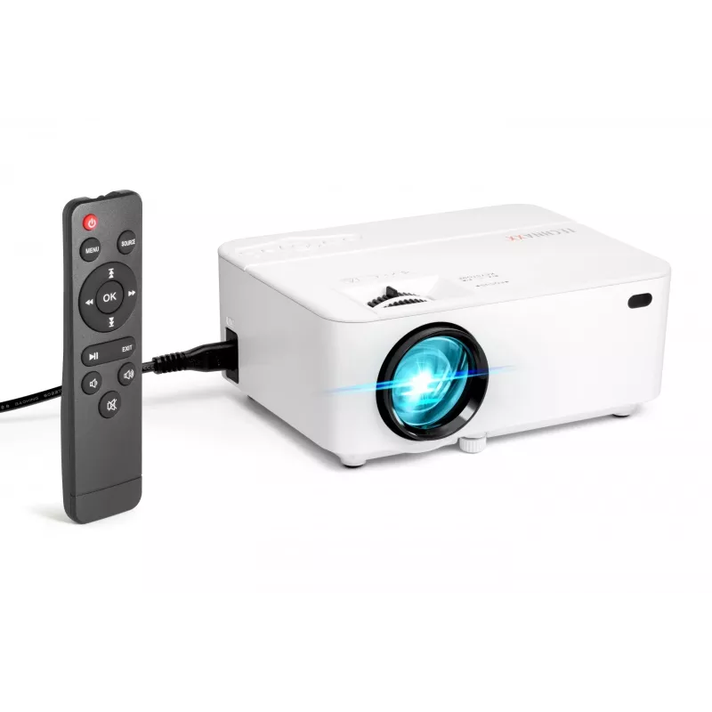 Technaxx TX-113 standard throw-projector 1800 ANSI lumen LED 800x480 wit