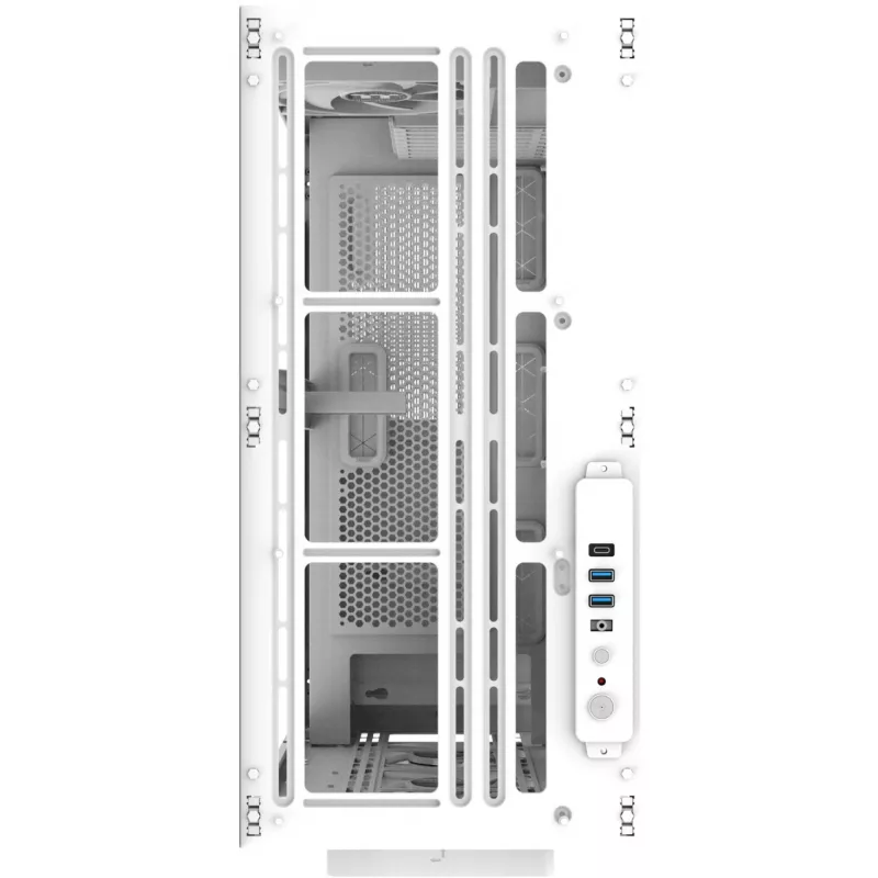 Thermaltake AX500 Grand Tour E-ATX-behuizing met glazen zijpaneel (wit)