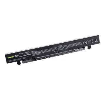 Laptopaccu Green Cell AS68 voor ASUS A450 A550 R510 X550 serie, Li-Ion 14,4 V 4400 mAh, 4 cellen, zwart