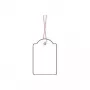 Prijskaartjes met draad HERMA 6918 32x50 mm met rood draad