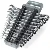 Ringratelsleutelset Wiha 44661, omschakelbaar, 12-delig, sleutelwijdtes SW 8–19 mm
