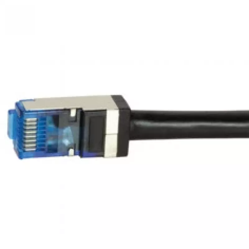 Netwerkkabel LogiLink CQ7093S RJ-45 Cat6a 10 m zwart