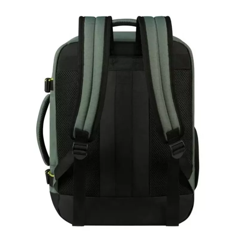 Kabinrugzak American Tourister Take2Cabin MS voor Wizz Air - dark forest
