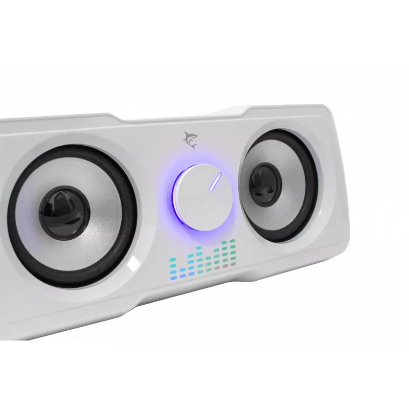 White Shark GSP-968 Mood RGB Gaming 2.2-luidsprekersysteem wit