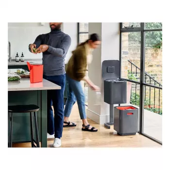 Joseph Joseph afvalbak Totem 40 L grafiet