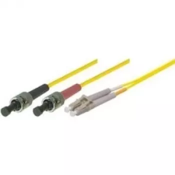 Tecline exertis Connect - patchkabel - ST singlemode (M) naar LC singlemode (M) - 3 m - glasvezel - 9/125 micrometer - OS2 - geel (39989403)