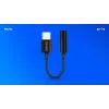 Audio-adapter USB-C jack 3,5mm AK-74