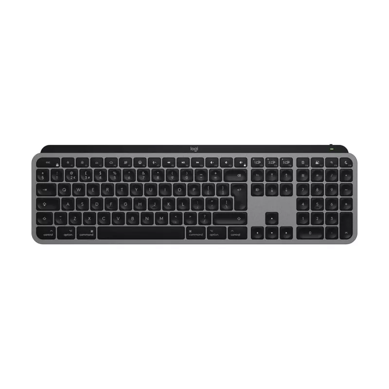 Logitech MX Keys S voor Mac toetsenbord kantoor RF draadloos + Bluetooth QWERTZ Duits aluminium wit