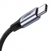 USB-C-naar-DisplayPort-kabel UGREEN 1 m — USB-C (stekker) naar DisplayPort (stekker), rechte aansluitingen, zwart