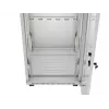 LANBERG 19 inch 32U staande serverrackkast 600×600 mm grijs met geperforeerde deuren en LCD (flat pack)