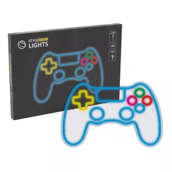 Bedrade USB-gamepad MANTA SNL63MT Neon Lights — pc-controller met USB-aansluiting