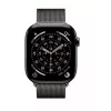 Apple Watch Series 11 GPS + Cellular 46mm Slate titanium behuizing met Slate Milanese Loop M/L