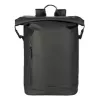 Tucano Rollo BKROL15-BK rugzak voor 15,6-inch laptop / MacBook Pro 16 inch (40,6 cm), waterafstotend, zwart