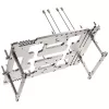 Open frametafel Streacom BC1 V2 zilver — ATX-ondersteuning, test- en montageplatform