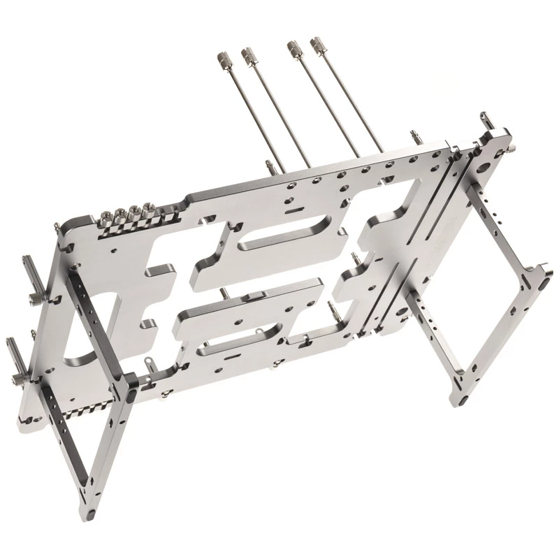 Open frametafel Streacom BC1 V2 zilver — ATX-ondersteuning, test- en montageplatform