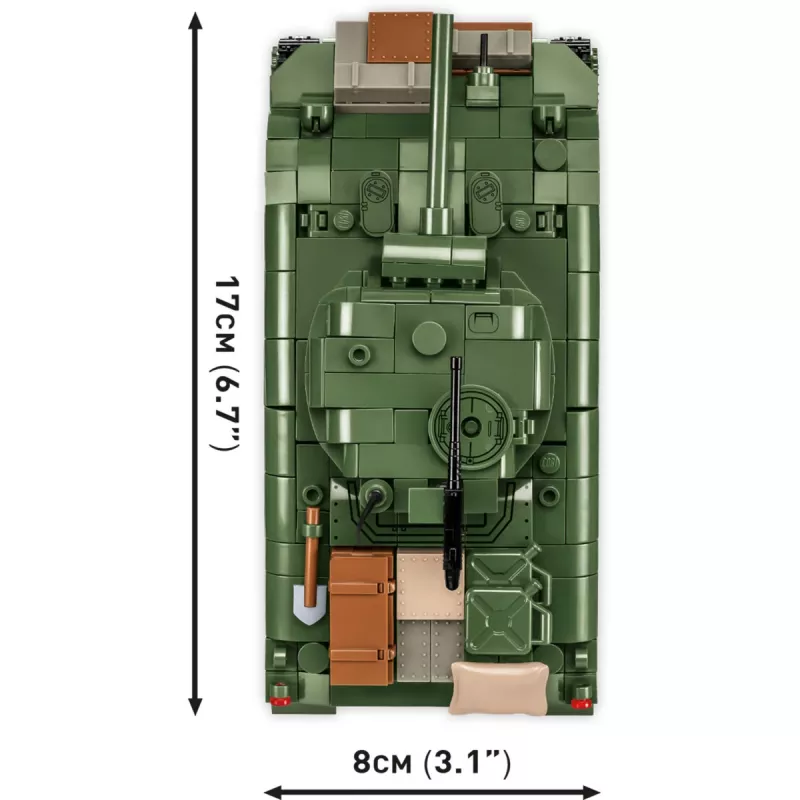 Bouwstenen M4A1 Sherman 663 onderdelen