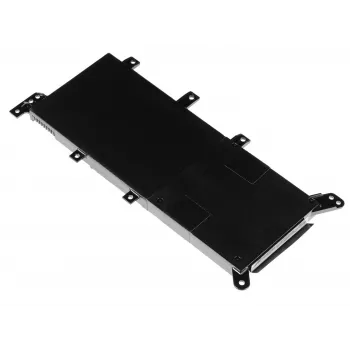 Laptopaccu Green Cell voor ASUS A555 F555 K555 R556 X555, LiPo 4000 mAh, 7,6 V, 4 cellen, zwart