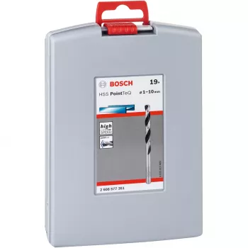 Bosch HSS-spiraalboren PointTeQ-sets