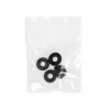 In-ear-koptelefoon met ritssluitingontwerp en microfoon