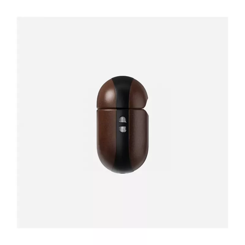Hoesje Nomad Modern Leather Case — leer, microvezel, polycarbonaat, bruin