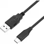 Perixx USB-kabel USB 2.0 USB-A-stekker, USB-C®-stekker 1 m zwart 11796 (11796)