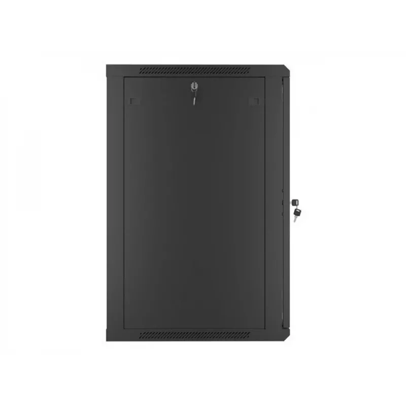 Wandmontage-rackkast LANBERG WF01-6618-10B, 18U, 600×600×907 mm, zwart, 60 kg