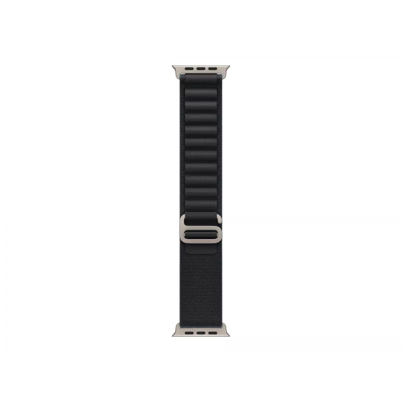 Band Apple MFTG4ZM/A smartwatch zwart titanium polyester elastaan
