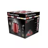 Russell Hobbs waterkoker 1 L 2400 W zwart rood