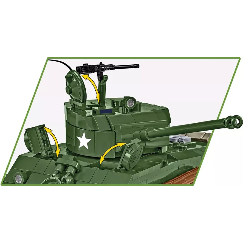 Blocks Sherman M4A2E8 865 bouwstenen