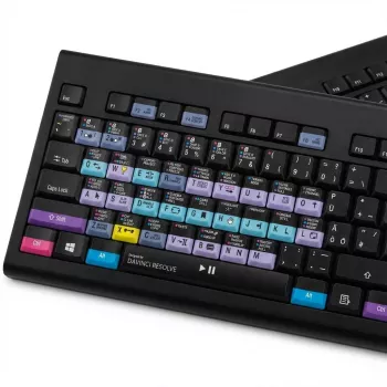 Toetsenbord LogicKeyboard Avid Media Composer DE CKB-MCOM4-BJPU-DE pc-layout — Duitse layout, pc-compatibel