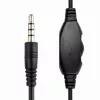 Bedrade gaming-headset GEMBIRD MHS-03-BKRD — binaural, omsluitend, 3,5 mm, 1,8 m kabel, rood/zwart