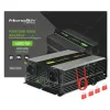 Qoltec Monolith stroomadapter/-omvormer auto 4000 W zwart