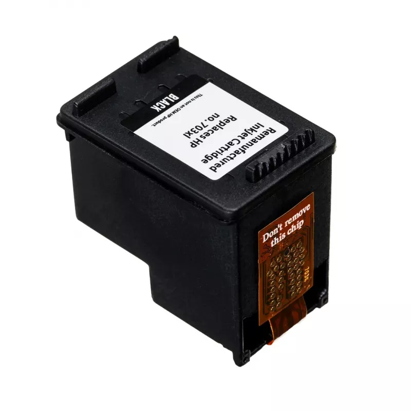 Superbulk printerinkt HP B-H703BK (vervanger voor HP 703 CD887) standaard zwart