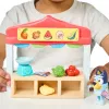 Speelfigurenset TMTOYS Mini Bluey levensmiddelenwinkel BLU17555 – minifigurenset voor speelplezier