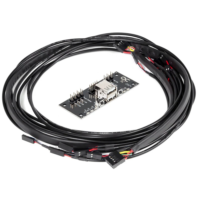 Interne stroomkabel Alphacool 25054 80 m rechte stekker
