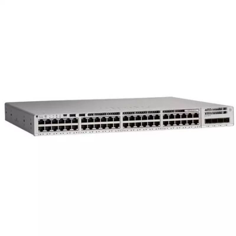 Cisco - Catalyst 9200 - Network Essentials - Switch - L3 managed 48 x 10/100/1000 rack-montabel