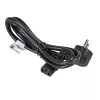 AKYGA AK-PC-12A haakse netkabel CEE 7/7 naar IEC C13, 3 m, zwart