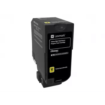 LEXMARK 74C2HY0 toner Lexmark 74C2HY0 geel 12.000 pagina's CS725de / CS725dte