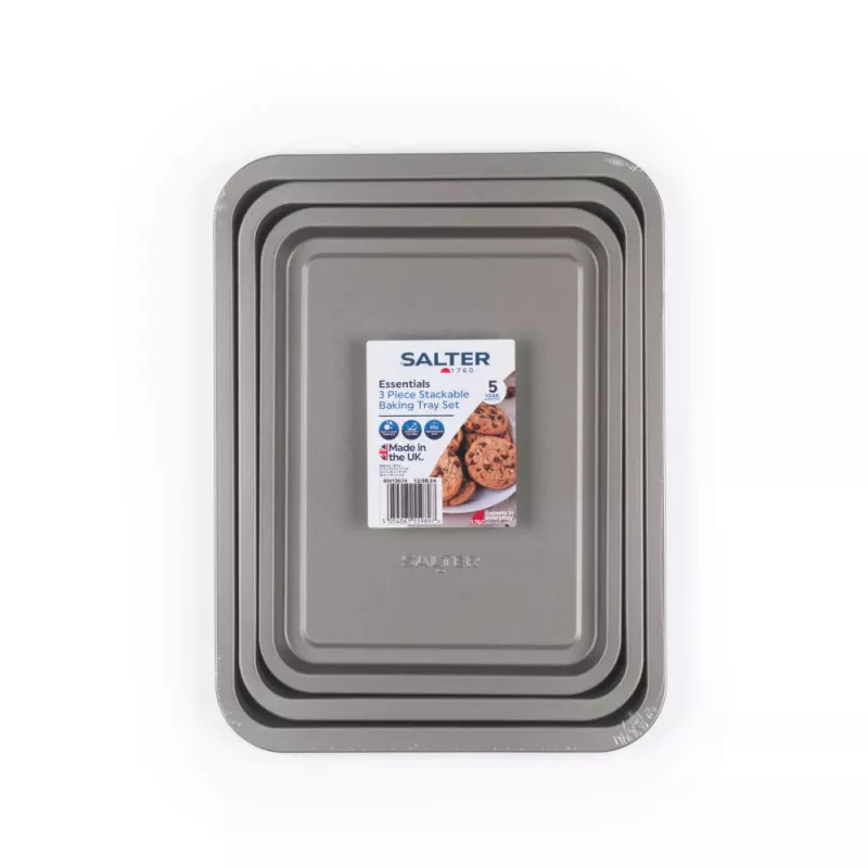 Bakplaat-set Salter BW13674 – 3-delige antiaanbak bakplaten