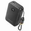Draagbare oplader Vention FKBB0-C 20000 mAh powerbank, 1x USB-A + 2x USB-C, zwart
