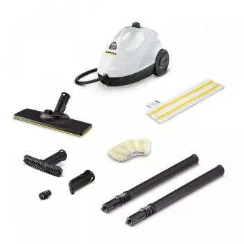 Kärcher SC 2 EasyFix cilinder-stoomreiniger 1 L 1500 W Zwart, Wit