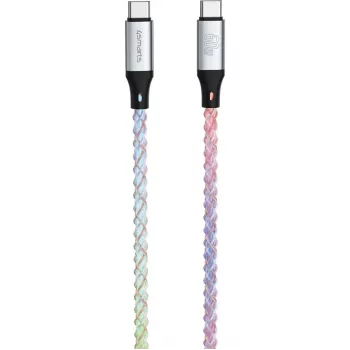 USB-kabel 4smarts 541440 1,5 m USB-C veelkleurig 4,8 Gbit/s