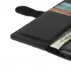 Phone wallet Krusell voor Apple iPhone 12 Pro Max – zwart, folio-etui met kaartvak