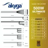 Akyga Ultimate AK-U4-500 ATX-voeding 500 W, 80 PLUS Bronze, actieve PFC, 120mm-ventilator