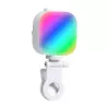 Telesin Ice Cube selfielicht met telefoonhouder P5-BGD-03 — compacte LED-vulverlichting en verstelbare smartphonehouder