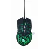 Gembird MUSG-RGB-01 muis voor rechtshandigen USB Type-A 3600 DPI