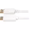 Sharkoon adapterkabel DisplayPort 1.2 > HDMI 4K wit 3 meter